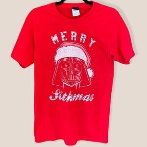 Merry Sithmas Star Wars Red Casual Tee
